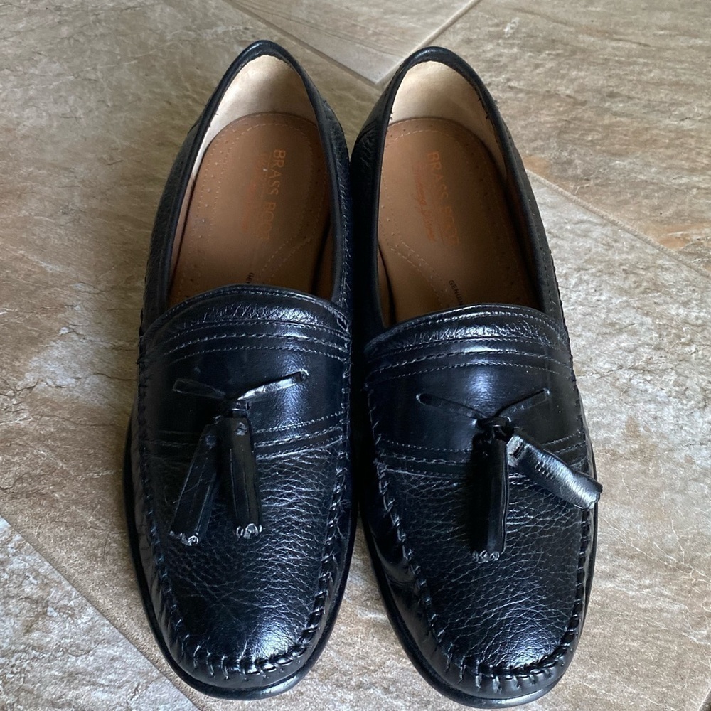 BRASS Boot Walking Gloves Tasseled Loafer